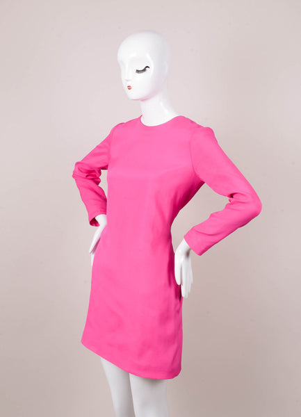 New With Tags Hot Pink Long Sleeve Dress