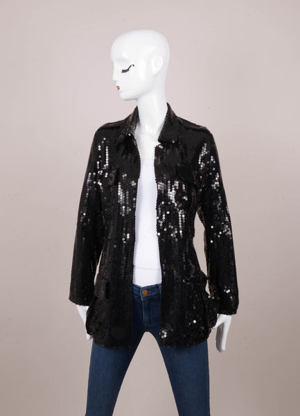 Black Sequin Jacket