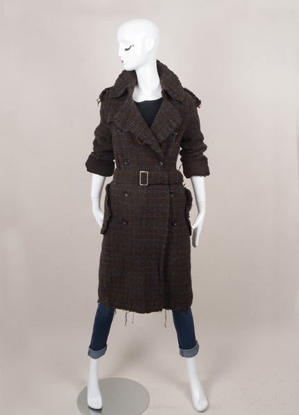 New With Tags Multicolor Tweed Coat