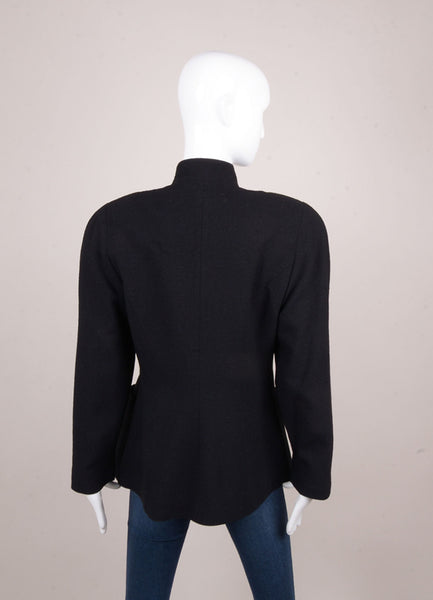 Black Wool Jacket