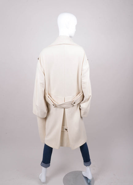 Cream Cashmere Coat