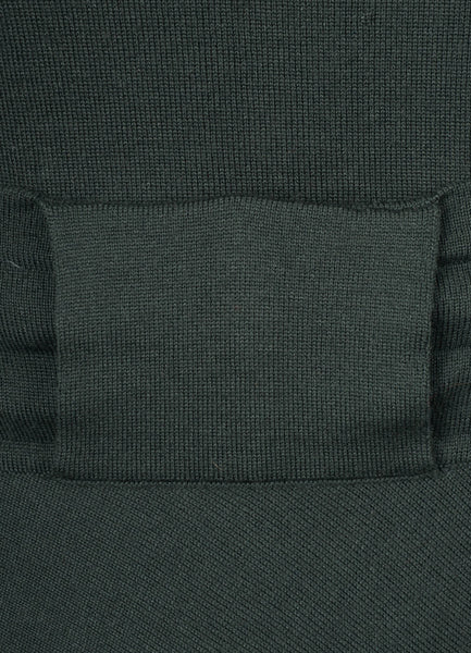 Forest Green Wool Three Piece Skirt and Sweater Set