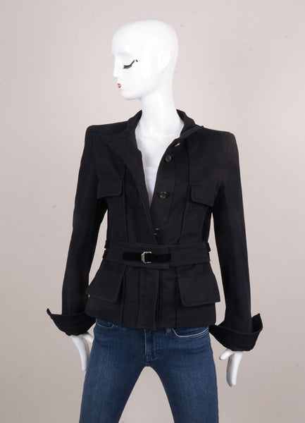 Black Belted Jacket