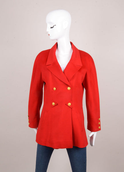 Red Cashmere Jacket