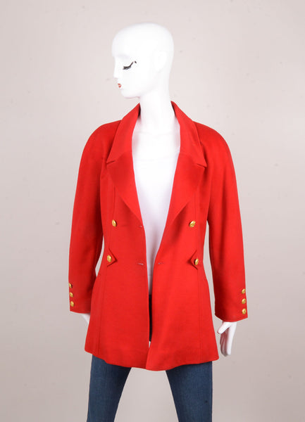 Red Cashmere Jacket