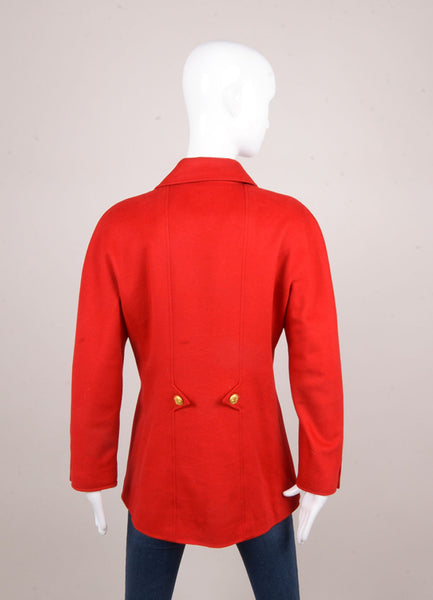 Red Cashmere Jacket