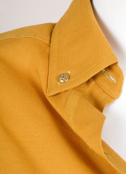 Gold Button Down Blouse