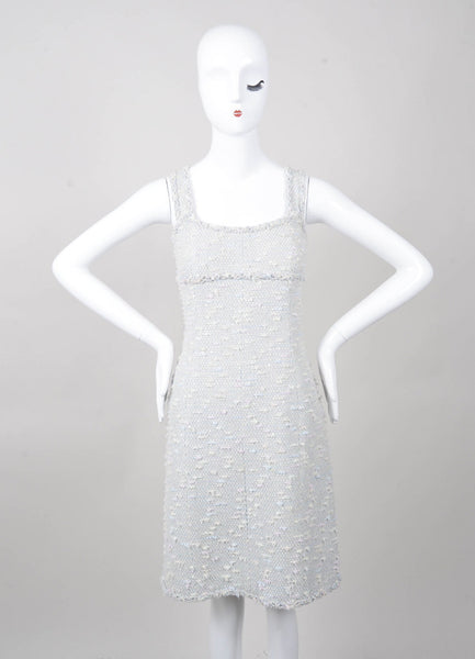 Knit Sequin Detail Sleeveless Dress