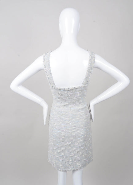 Knit Sequin Detail Sleeveless Dress
