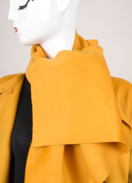 Colorblock Jacket With Scarf