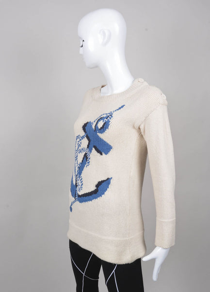 Anchor Graphic Knit Sweater