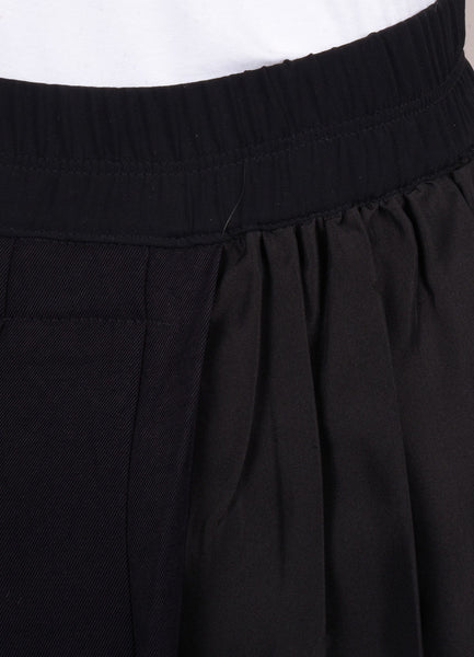 Black Pleated Skirt