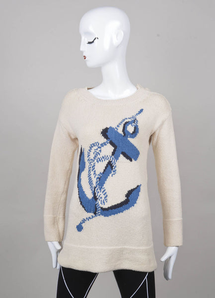 Anchor Graphic Knit Sweater