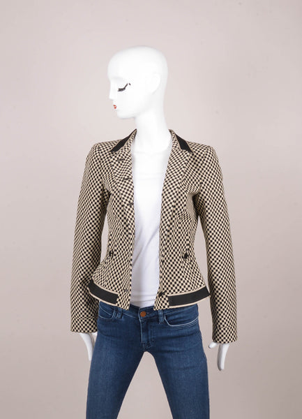 Black and White Checker Jacket