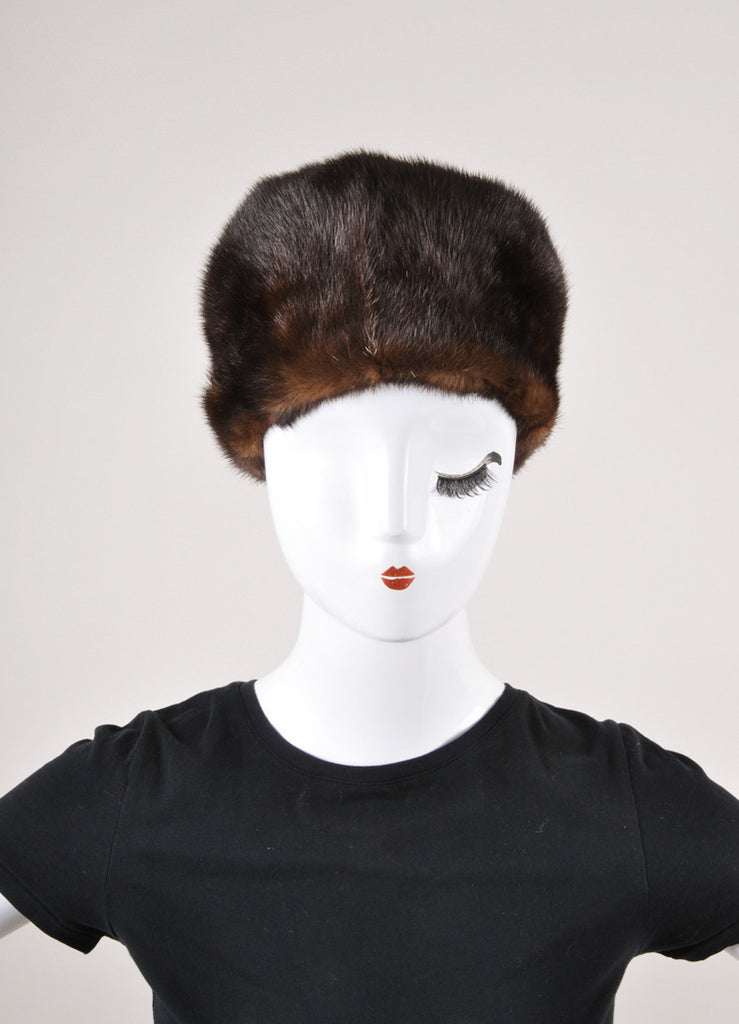 Vintage Brown Fur Hat