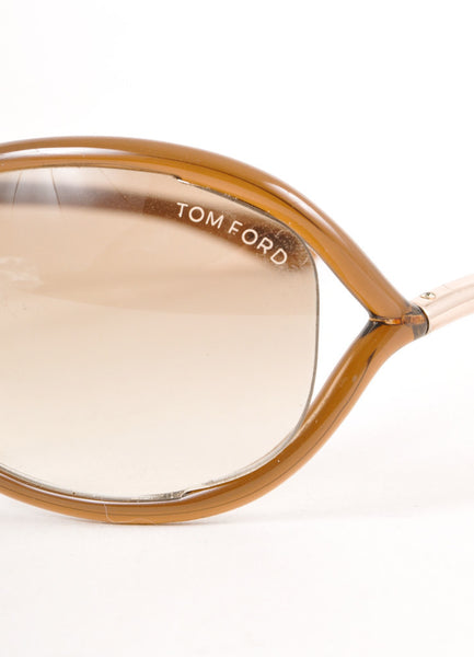 Brown and Gold "Jennifer" Sunglasses