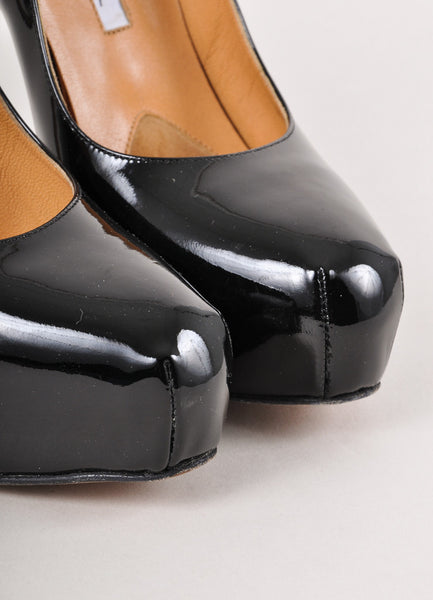 Black Patent Leather Pumps