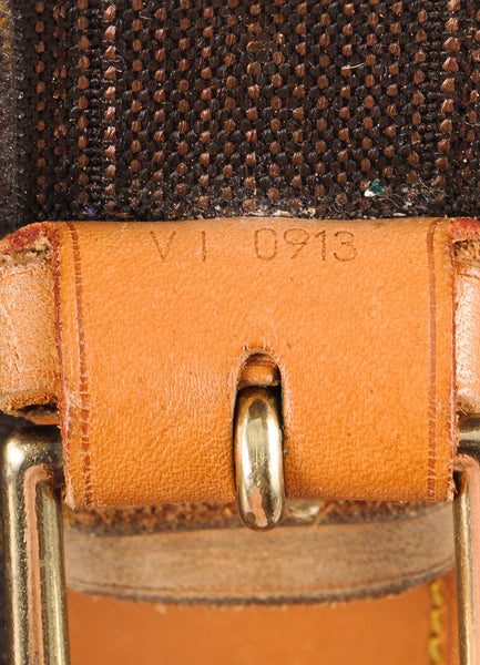 Brown and Tan Monogram "Satellite 70" Suitcase