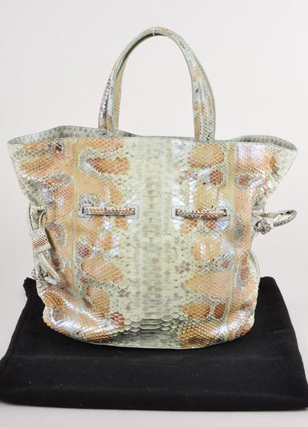 Python Drawstring Tote Bag