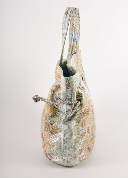 Python Drawstring Tote Bag