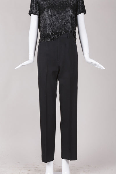 Black Trousers With Gold Braiding
