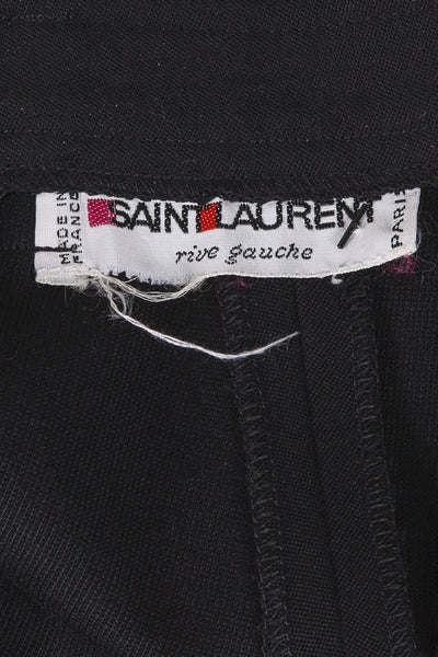 Black Trousers With Gold Braiding