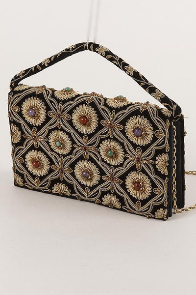 Beaded Velvet Bag