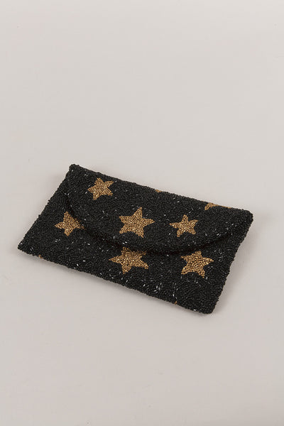 Beaded Star Clutch