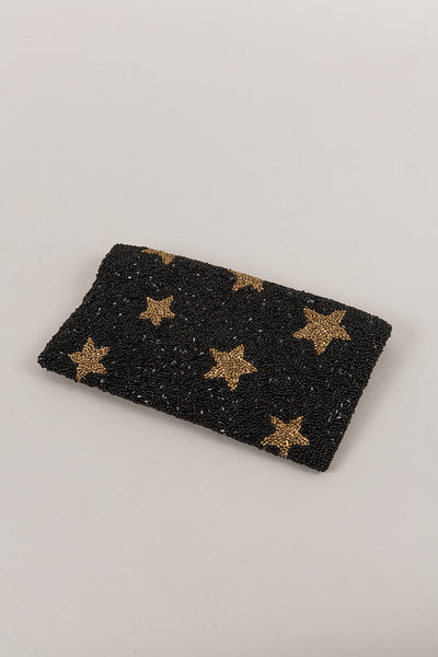 Beaded Star Clutch