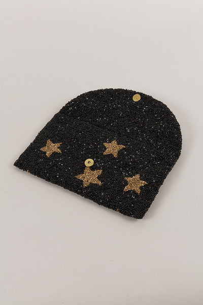 Beaded Star Clutch