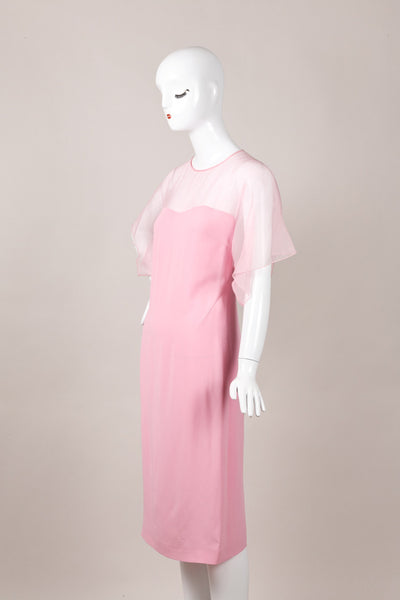 New With Tags Pink Silk Dress