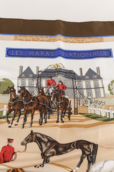 Equestrian "Les Haras Nationaux" Scarf