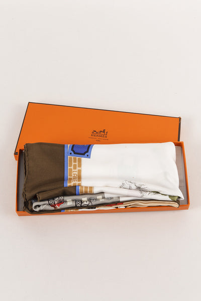 Equestrian "Les Haras Nationaux" Scarf