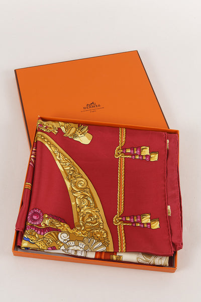 Silk Opera Printed Scarf