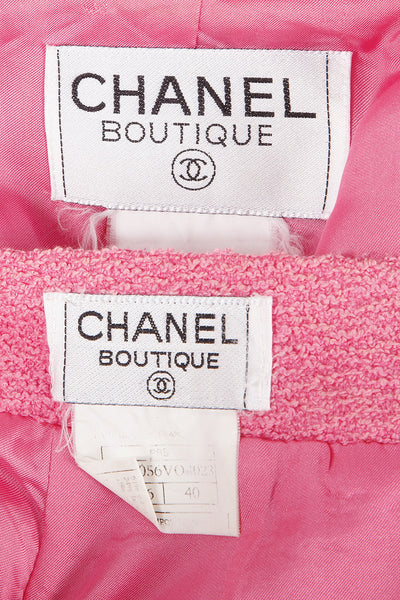 Hot Pink Skirt Suit