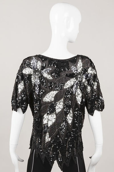 Metallic Sequin Top