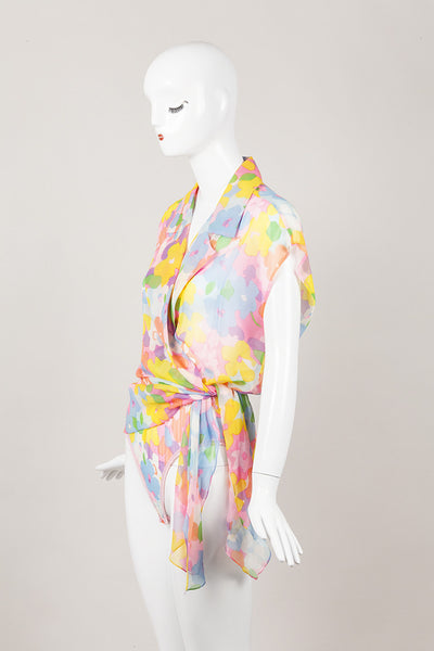 Multicolor Printed Bodysuit