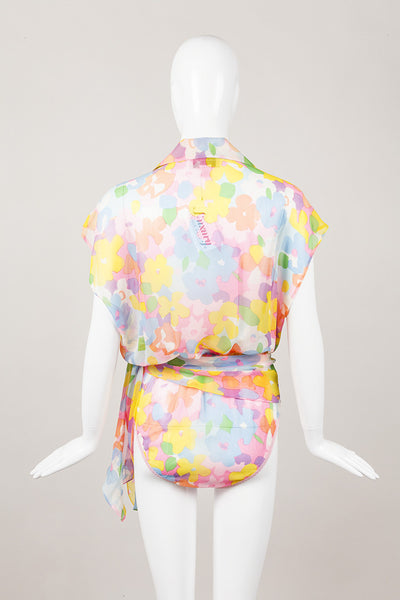 Multicolor Printed Bodysuit