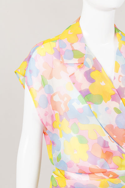Multicolor Printed Bodysuit