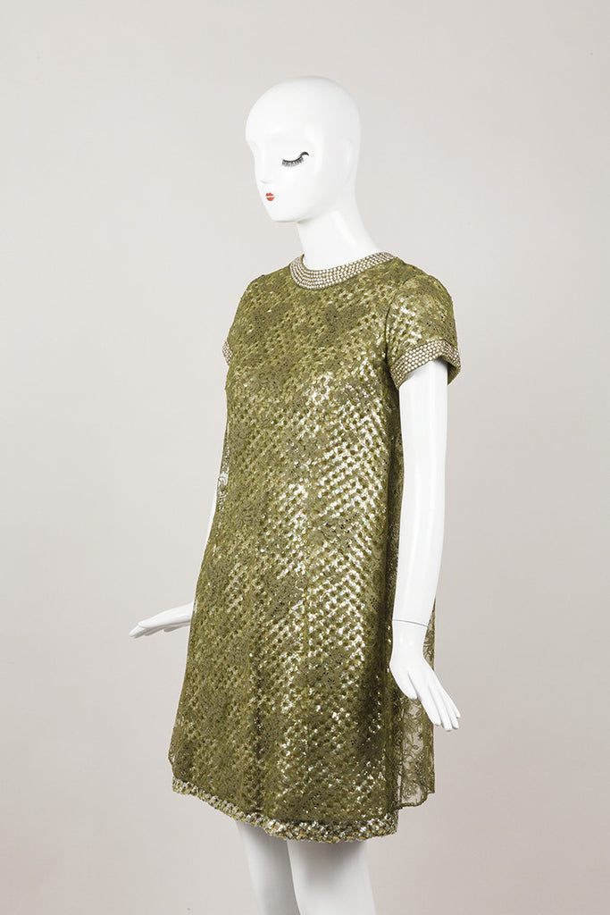 Green Sequin Dress