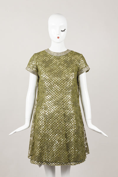 Green Sequin Dress