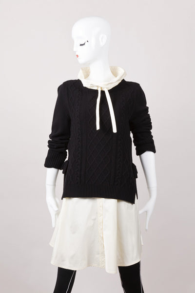 New With Tags Wool and Cashmere Shirtdress and Sweater Combo