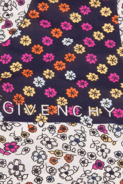 Floral and Apple Printed Scarf