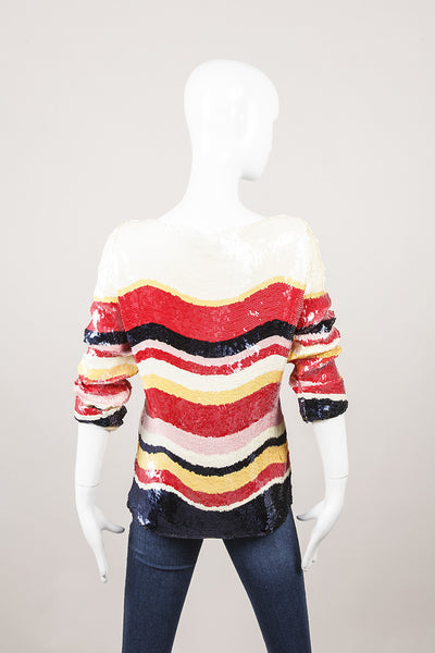 New with Tags Multicolor Sequin Top