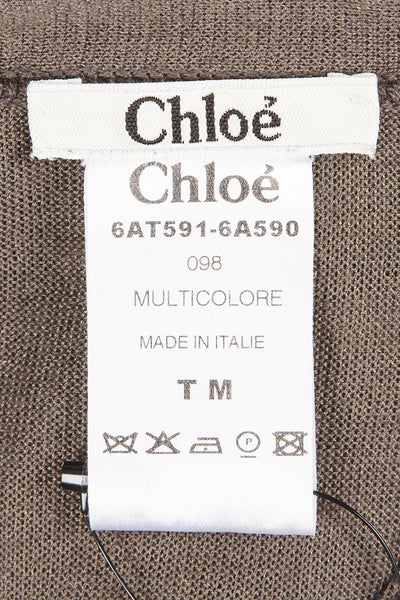 Fair Isle Cashmere and Silk Cardigan Sweater