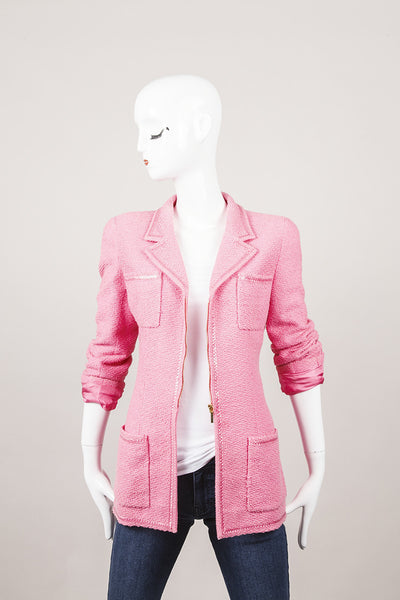 Hot Pink Skirt Suit