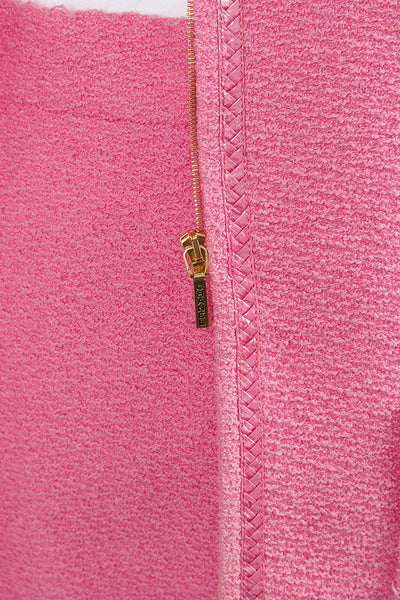 Hot Pink Skirt Suit