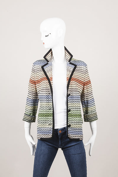 Multicolor Chevron Jacket