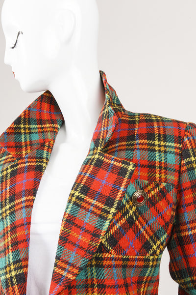 Variation Plaid Jacket