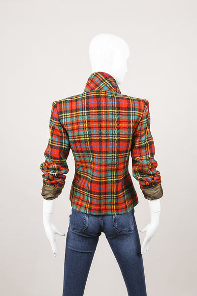 Variation Plaid Jacket